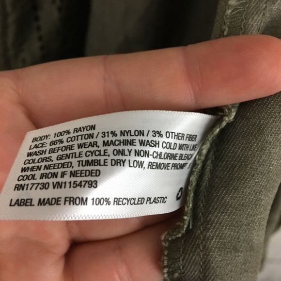 Knox Rose Embroidered Olive Green Jacket XL - Picture 5 of 8
